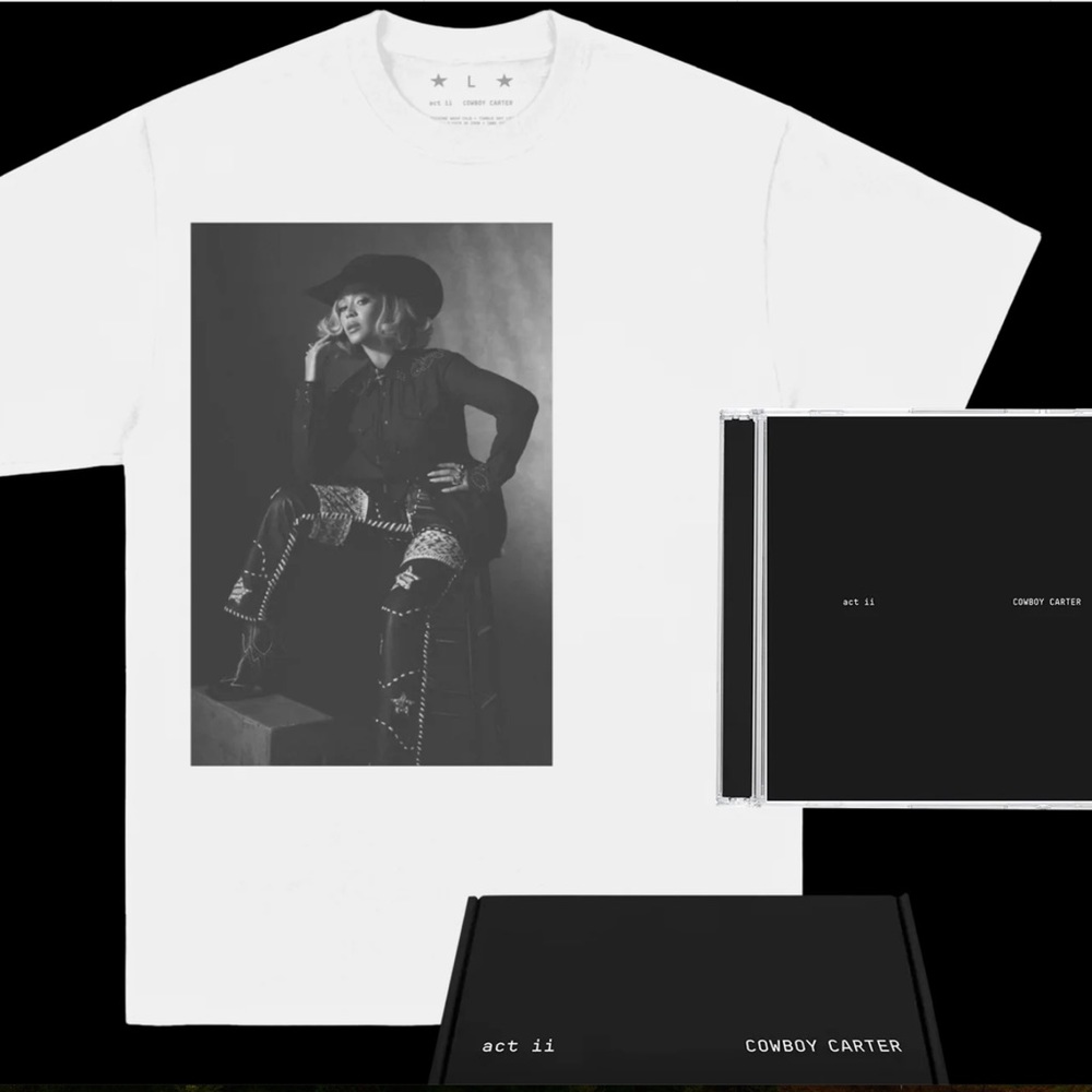 NWT Beyonce COWBOY CARTER LIMITED EDITION COVER CD BOXSET Black (READY TO SHIP!)